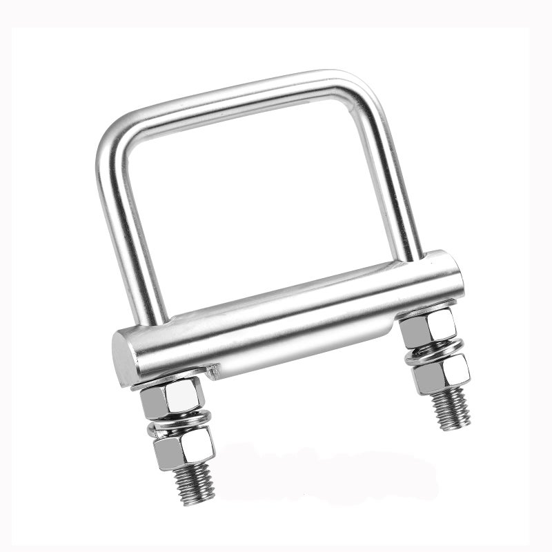 CZC AUTO Hitch Clamp Stainless Steel Anti-Rattle Stabilizer Cross Clamp 2 Inch for Hitches On Trailers of Trucks SUV Vans RV, Hitch Tightener for Hitch Tray Cargo Carrier Bike Rack Trailer Ball Mount - Image 1